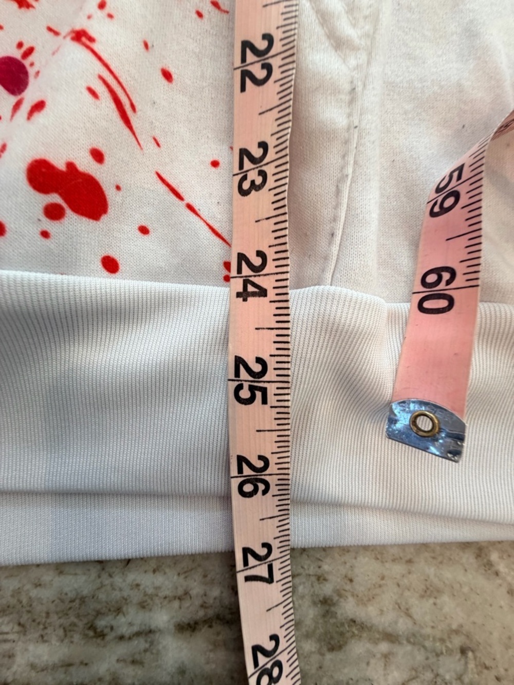 Paint Splatter Hoodie Large Colorful Graphic Sweatshirt Abstract Streetwear - Picture 7 of 8